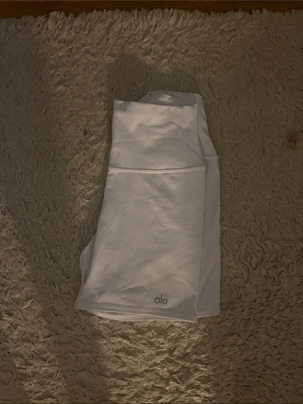Alo White Shorts